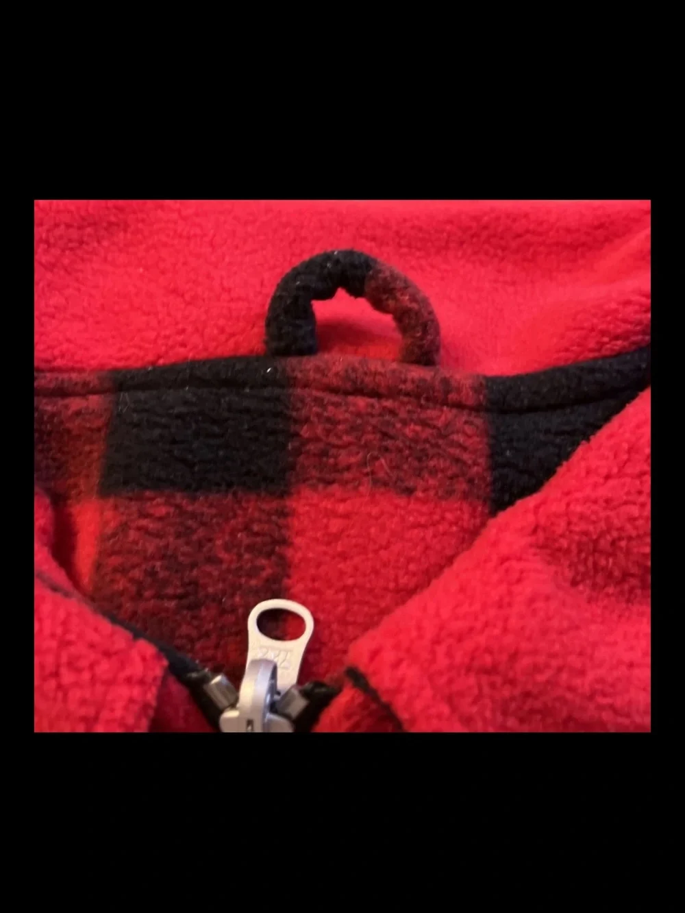 Marlboro Red Zip-Up Reversible Fleece Pullover XXL